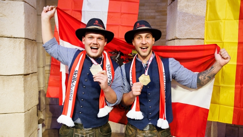 Europameister im Betonbau bei den Euroskills 2025
